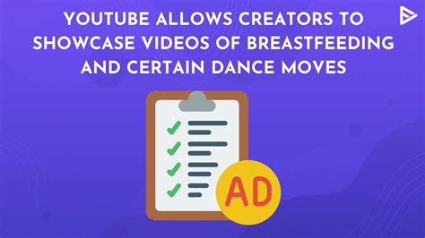 youtube boobs|YouTube Adult Content Policy: Breastfeeding Videos Can Earn.